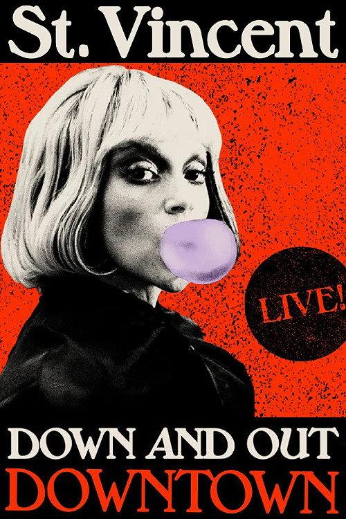 St. Vincent: Down and Out Downtown 2021 official movie poster