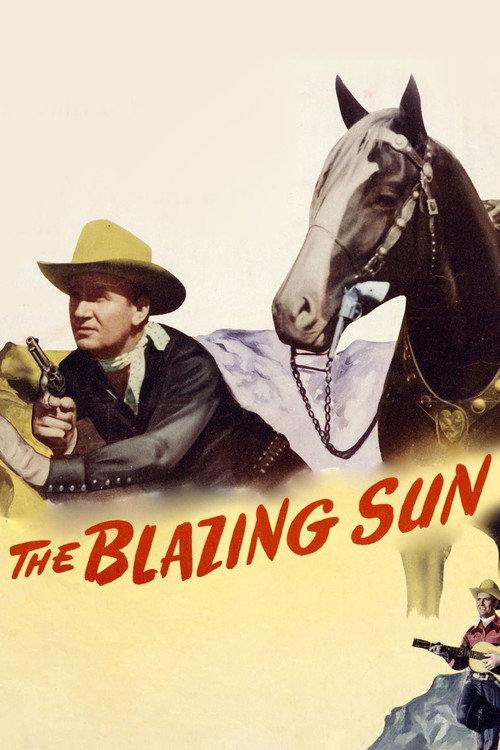 The Blazing Sun 1950 official movie poster