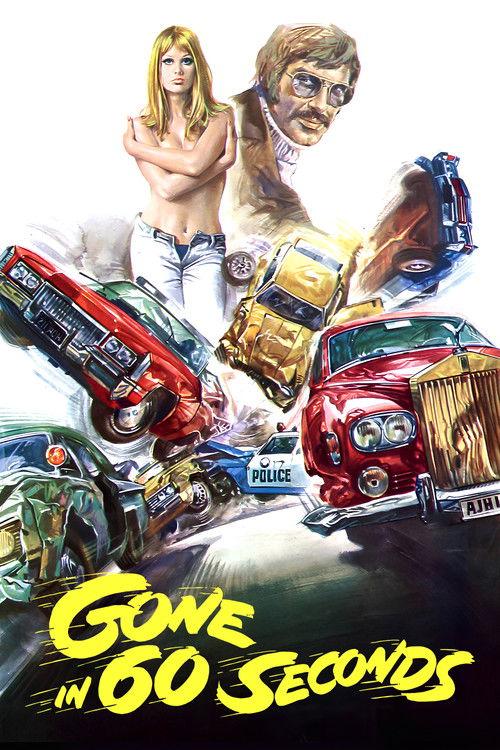 Gone in 60 Seconds 1974 official movie poster
