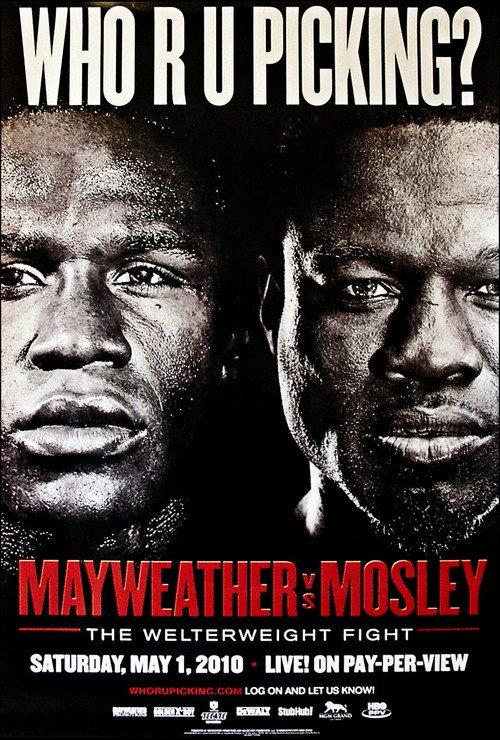 Floyd Mayweather Jr. vs. Shane Mosley 2010 official movie poster
