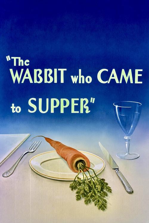 The Wabbit Who Came to Supper 1942 official movie poster