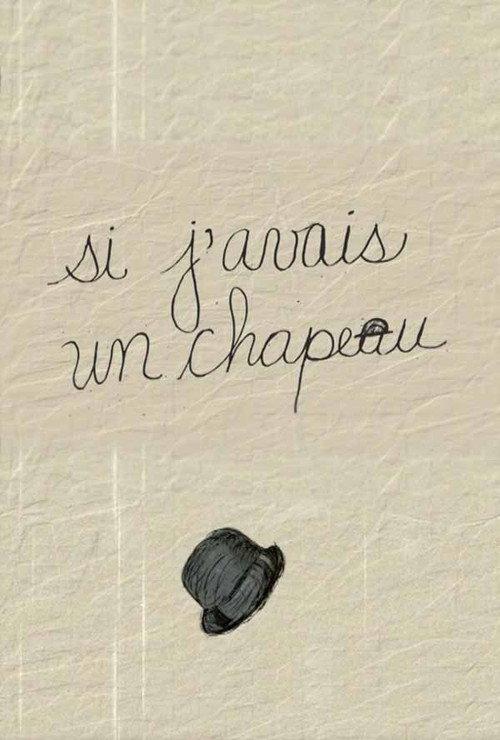 Si j'avais un chapeau  official movie poster
