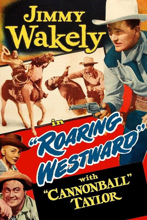Roaring Westward 1949 official movie poster
