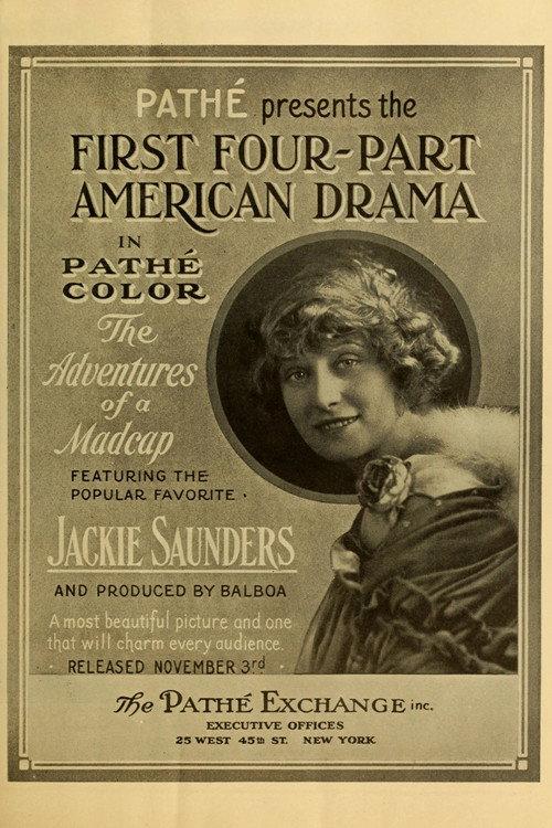 The Adventures of a Madcap 1915 official movie poster