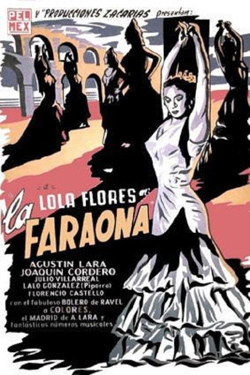 La faraona 1956 official movie poster