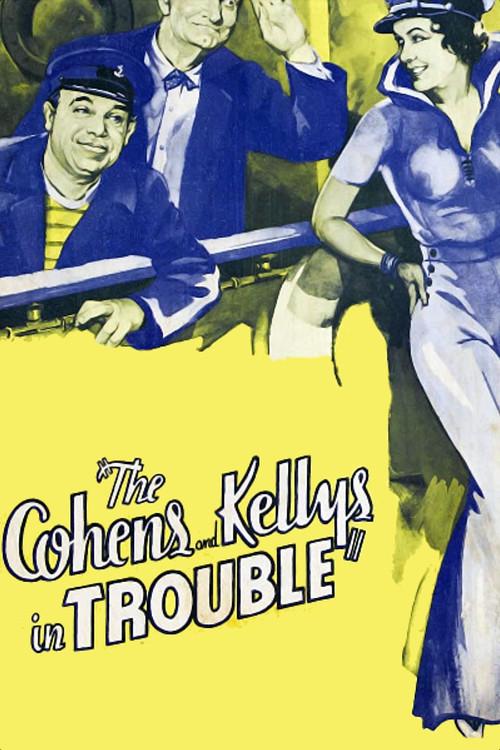 The Cohens and Kellys in Trouble 1933 official movie poster