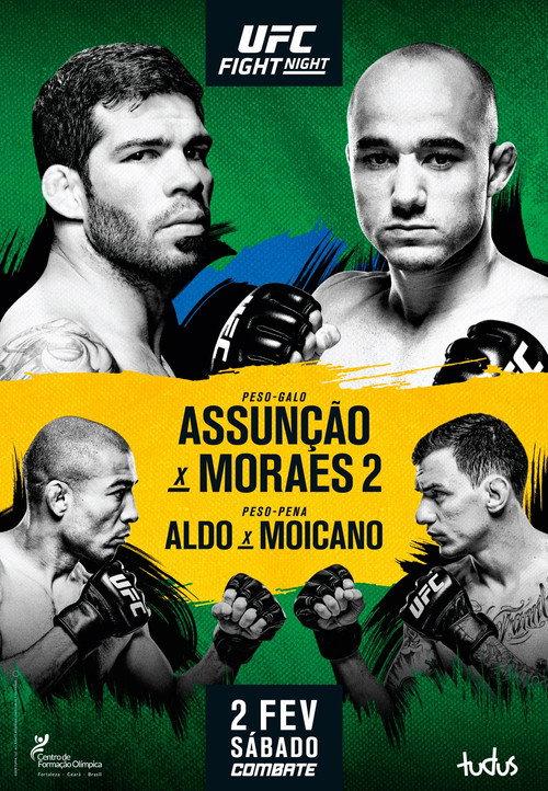 UFC Fight Night 144: Assuncao vs. Moraes 2 2019 official movie poster