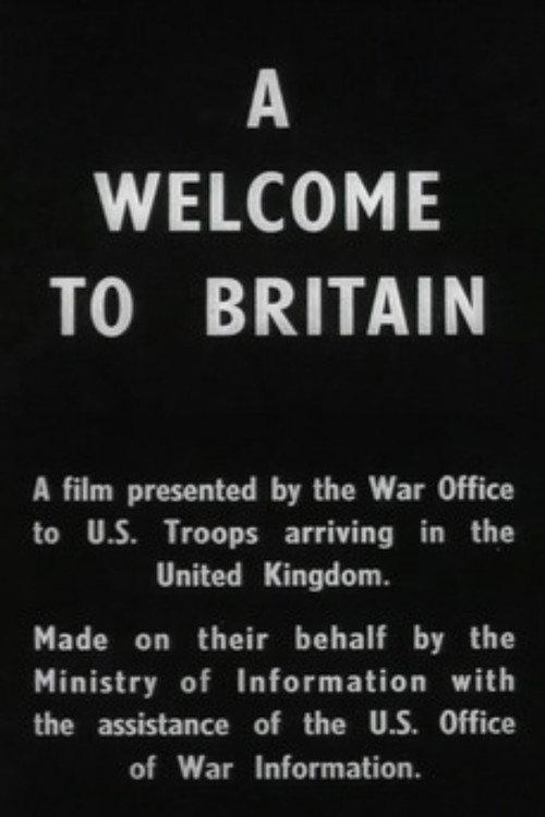 A Welcome to Britain 1943 official movie poster