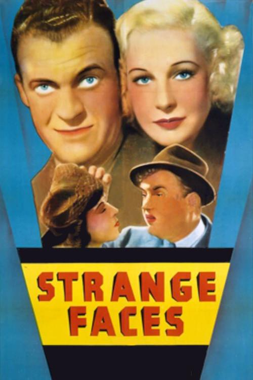 Strange Faces 1938 official movie poster