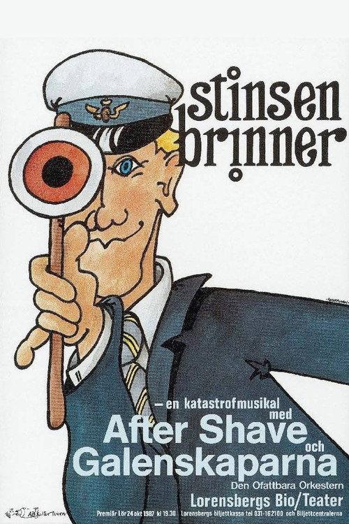 Stinsen Brinner 1987 official movie poster