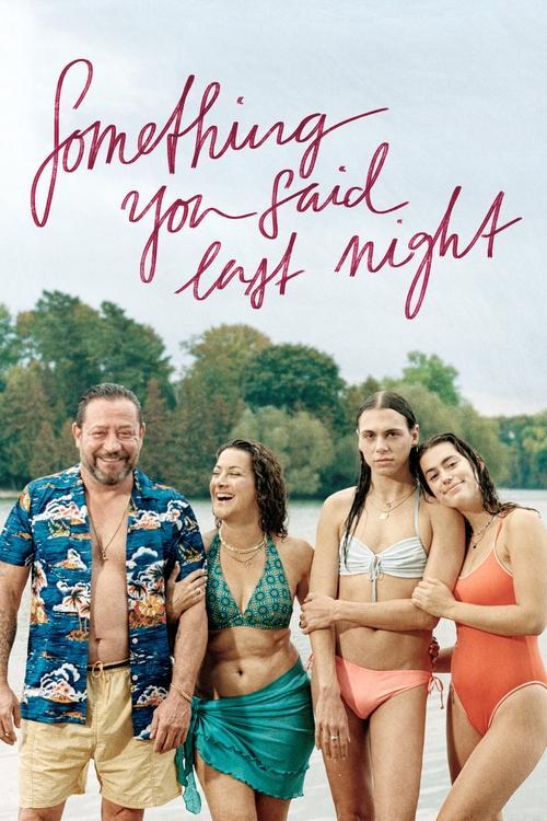 Something You Said Last Night 2023 official movie poster