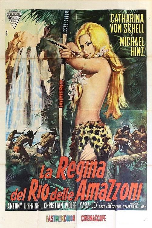 Lana: Queen of the Amazons 1964 official movie poster