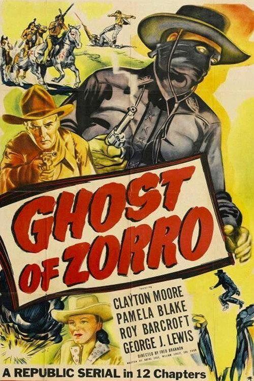 Ghost of Zorro 1949 official movie poster
