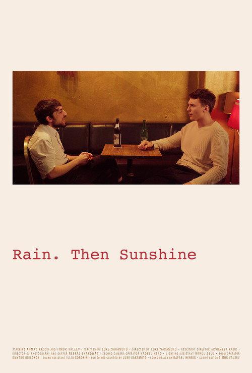 Rain. Then Sunshine 2026 official movie poster