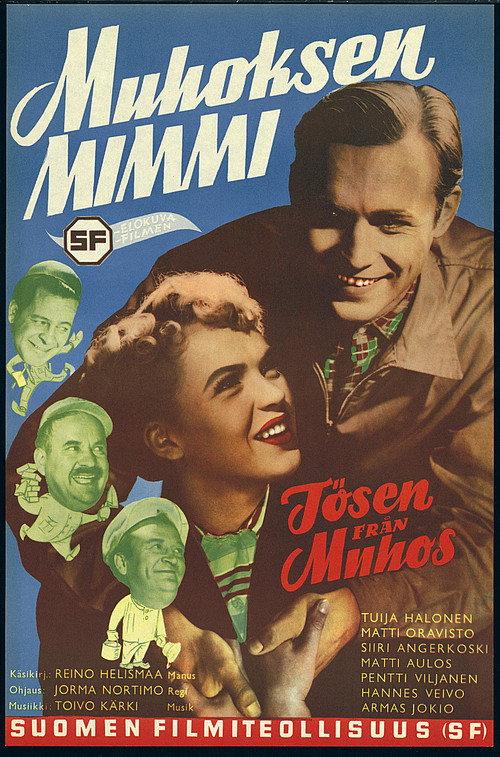 Muhoksen Mimmi 1952 official movie poster