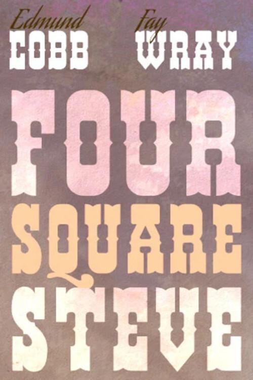 Four Square Steve 1926 official movie poster