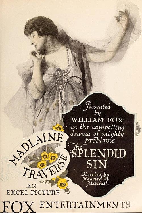 The Splendid Sin 1919 official movie poster