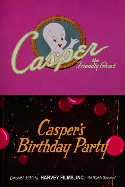 Casper's Birthday Party 1959 official movie poster
