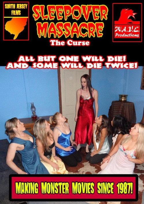 Sleepover Massacre: The Curse 2016 official movie poster