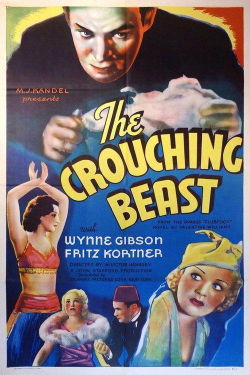 The Crouching Beast 1935 official movie poster