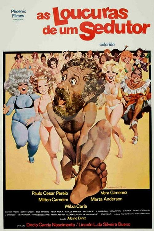 As Loucuras de Um Sedutor 1977 official movie poster