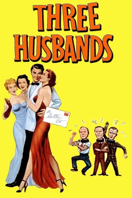 Three Husbands 1950 official movie poster