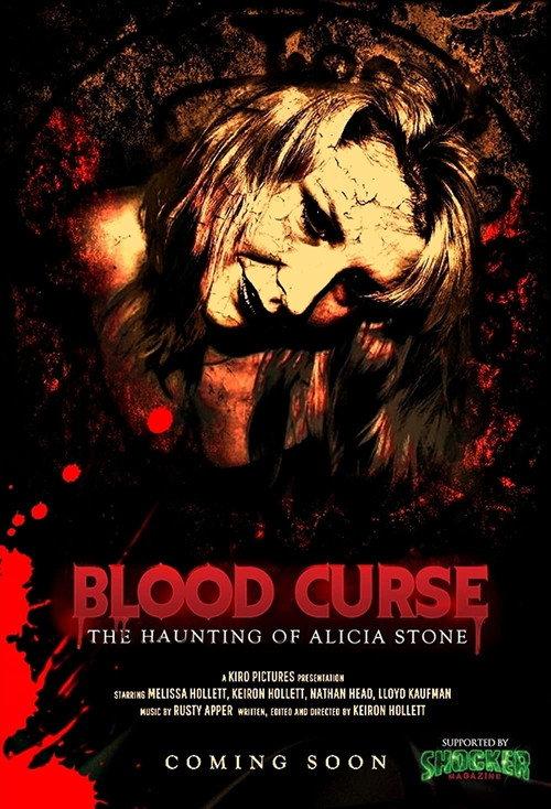 Blood Curse: The Haunting of Alicia Stone 2024 official movie poster