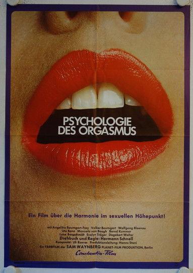 Psychology of the Orgasm 1970 official movie poster