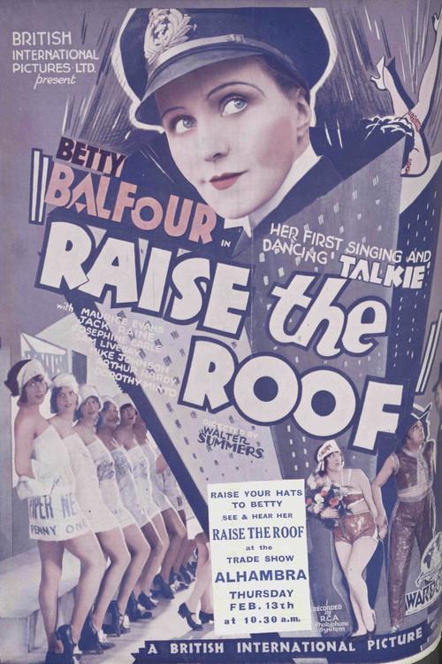 Raise the Roof 1930 official movie poster