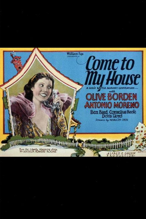 Come to My House 1927 official movie poster