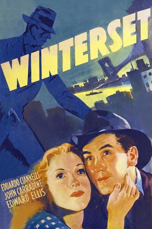 Winterset 1936 official movie poster