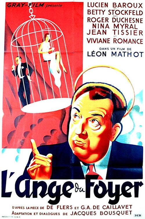 L'Ange du foyer 1937 official movie poster