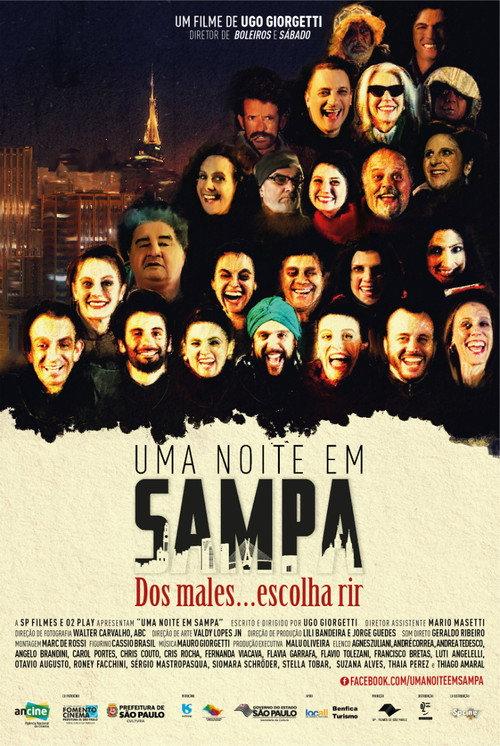 Uma Noite em Sampa 2017 official movie poster