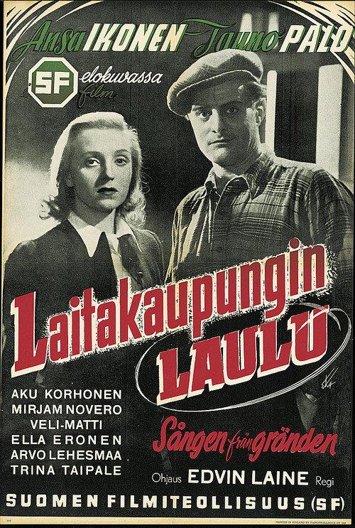 Laitakaupungin laulu 1948 official movie poster