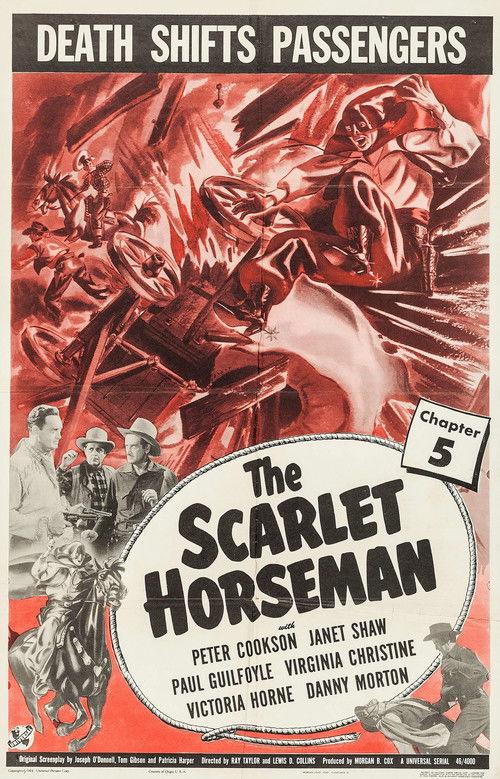 The Scarlet Horseman 1946 official movie poster