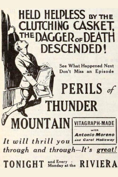 Perils of Thunder Mountain 1919 official movie poster
