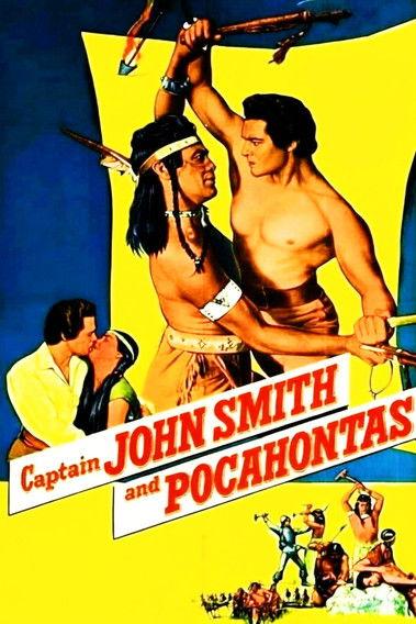 Captain John Smith and Pocahontas 1953 official movie poster