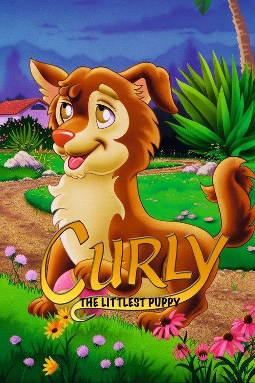 Curly - The Littlest Puppy 1995 official movie poster