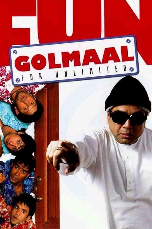 Golmaal – Fun Unlimited 2006 official movie poster