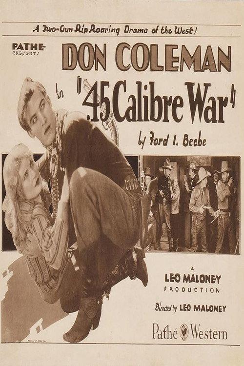 .45 Calibre War 1929 official movie poster