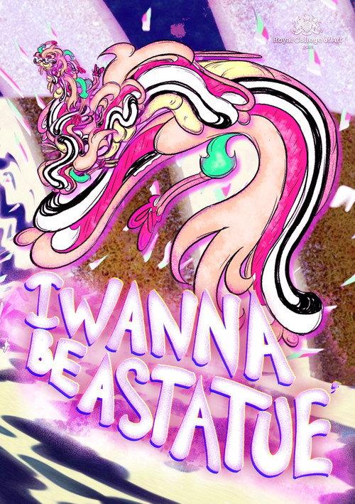 I Wanna Be A Statue 2024 official movie poster
