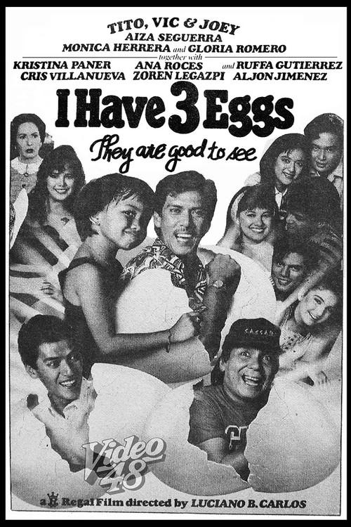 I Have 3 Eggs 1990 official movie poster