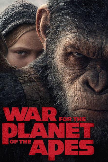 War for the Planet of the Apes 2017 official movie poster
