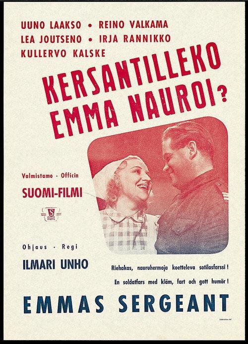Kersantilleko Emma nauroi? 1940 official movie poster