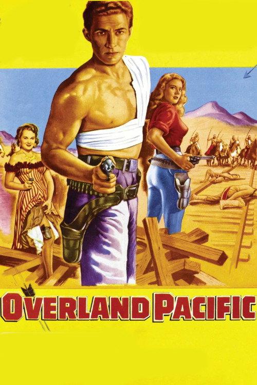 Overland Pacific 1954 official movie poster