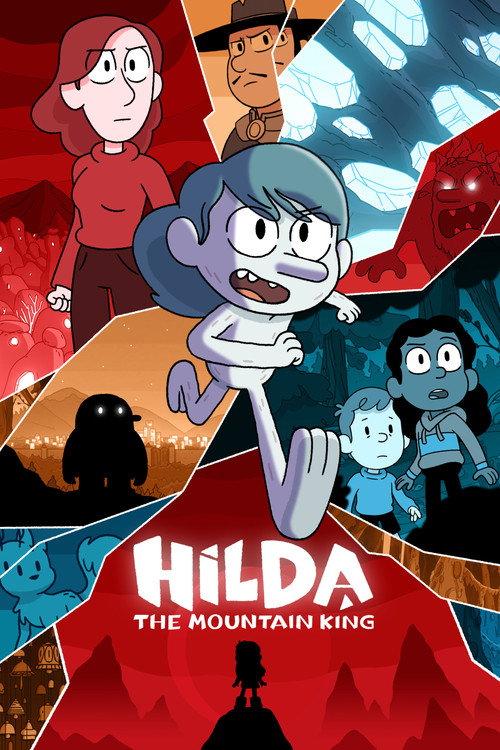 Hilda and the Mountain King 2021 official movie poster