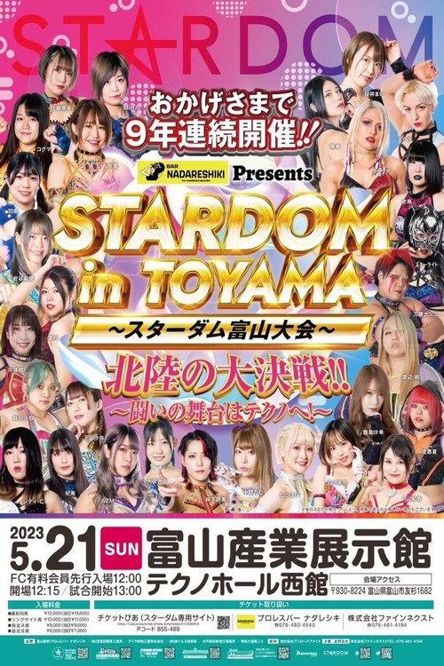 Stardom in Toyama 2023 official movie poster