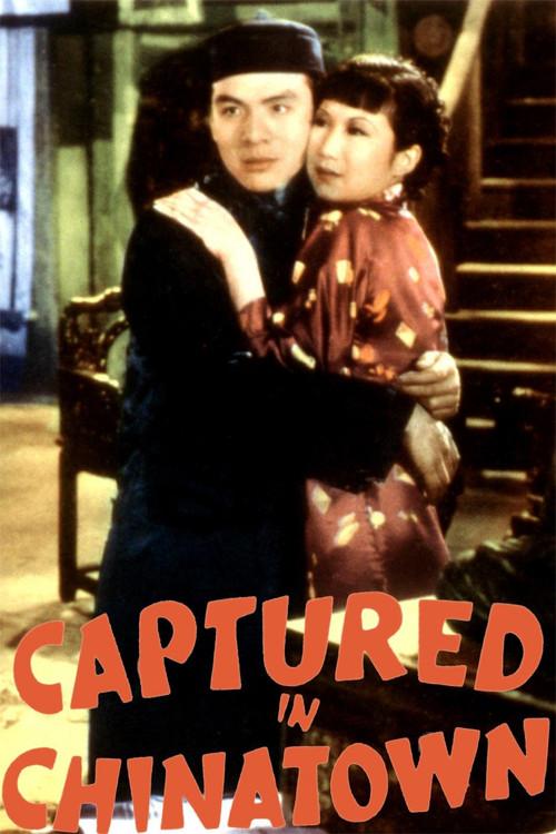 Captured in Chinatown 1935 official movie poster