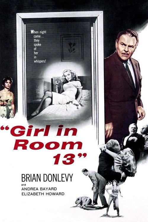 Girl In Room 13 1960 official movie poster