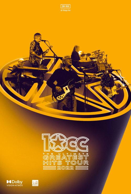 10cc 'The Ultimate Greatest Hits Tour' 2022 official movie poster